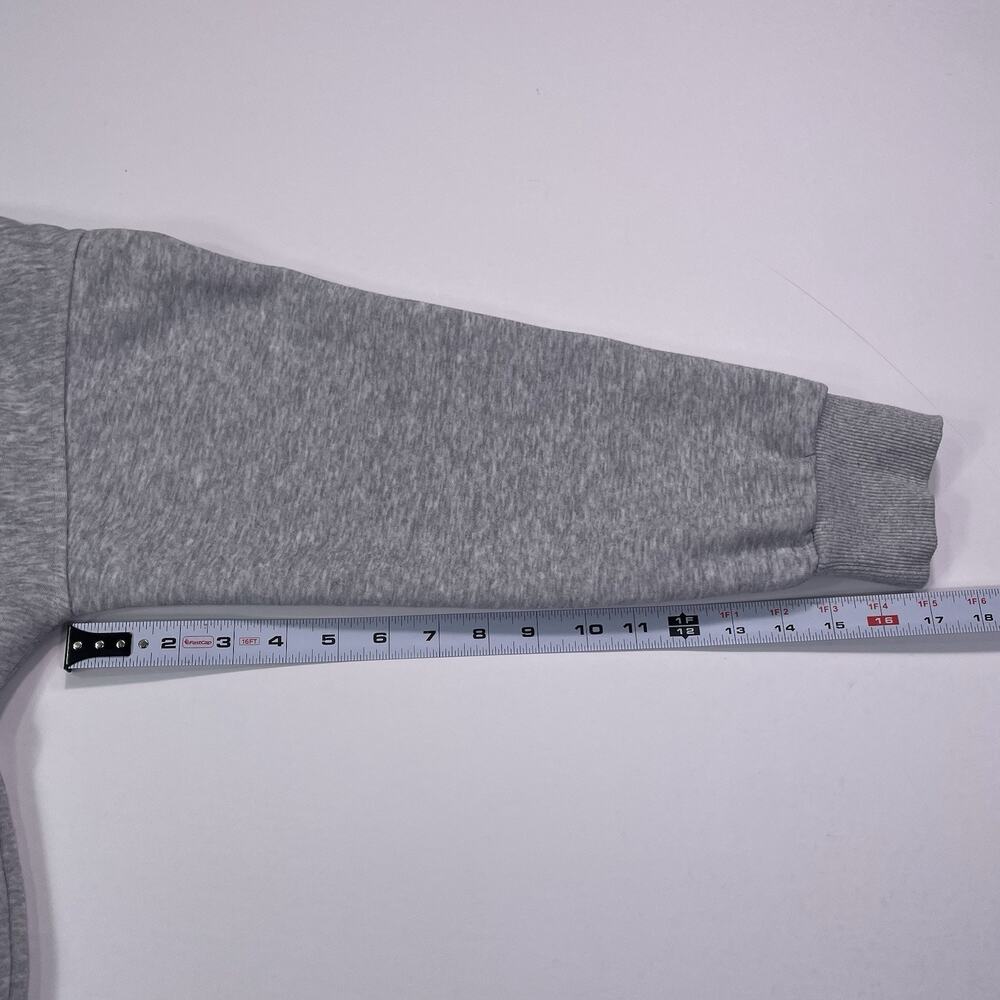 VTG Stussy Hoodie Men’s Medium Grey Graphic Pullover 100% Cotton - Picture 8 of 9